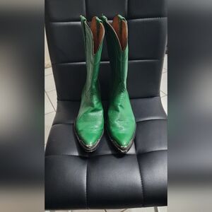 $200 Green Blackjack Goatskin Mad Dog Size 11.5 Medium